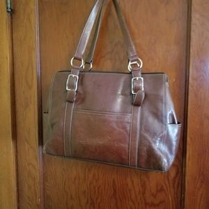 Fossil Leather Laptop bag